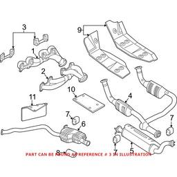 Land Rover Exhaust Manifold Gasket ERR6733